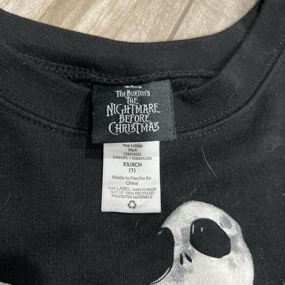 The Nightmare Before Christmas Black T-Shirt